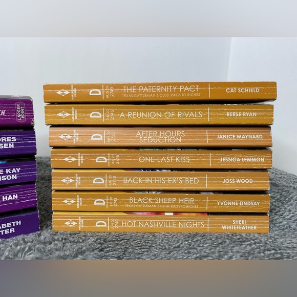 BUNDLE of 12 HARLEQUIN Desire & Intrigue PAPERBACK Novels BOOKS - Picture 7 of 9